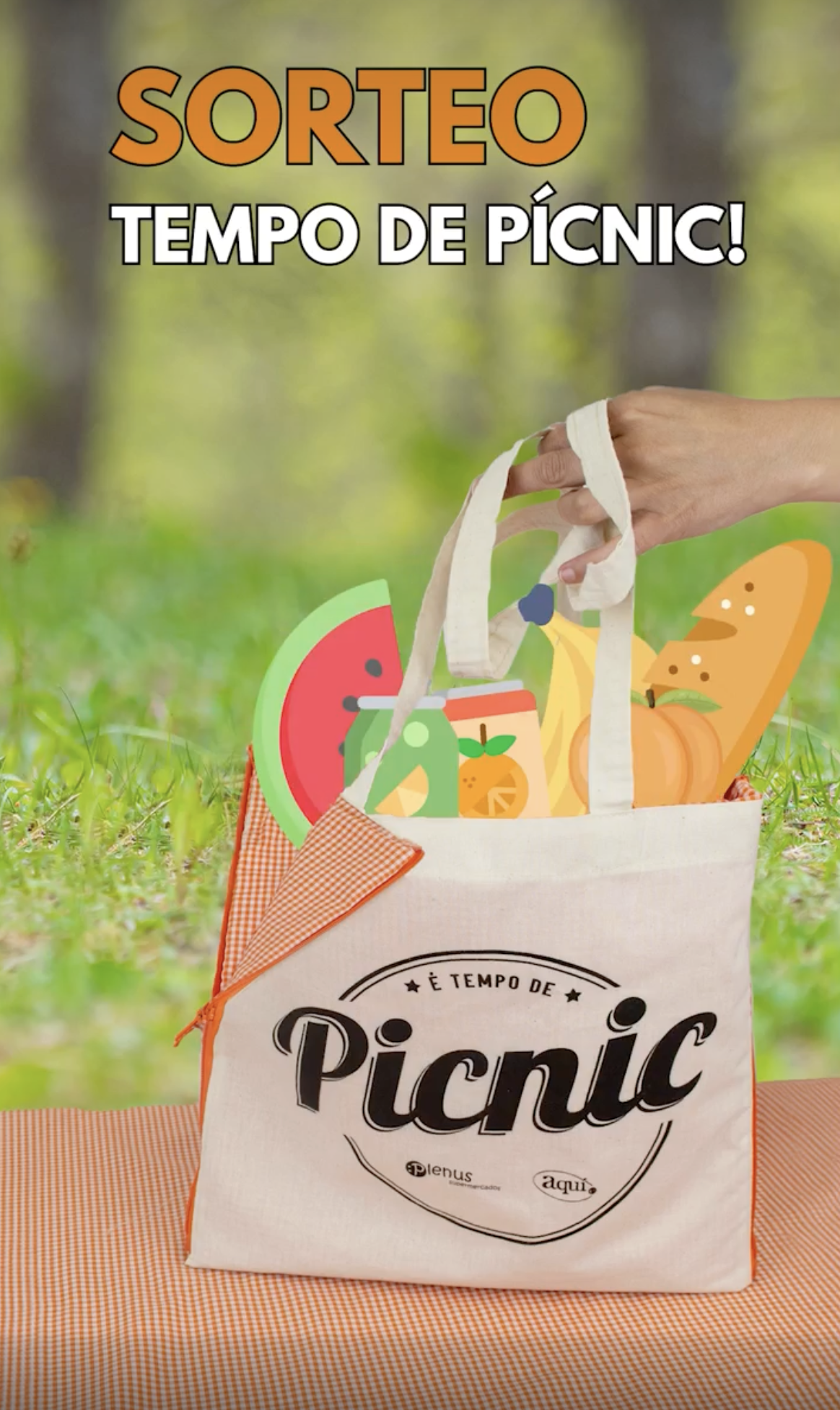 SORTEO PARA IR DE PÍCNIC EN NUESTRAS REDES SOCIALES
