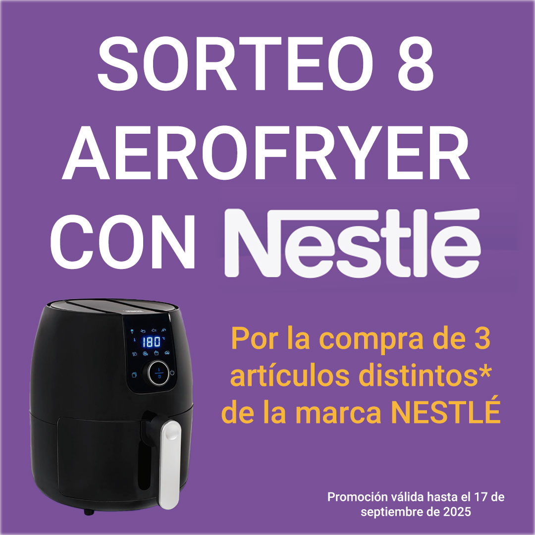SORTEO 8 AIRFRAYER CON NESTLÉ 