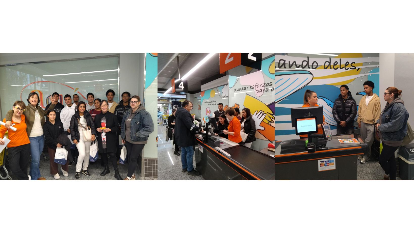 LOS ALUMNOS DE ACADEMIA POSTAL VISITAN AQUIÉ FLEMING