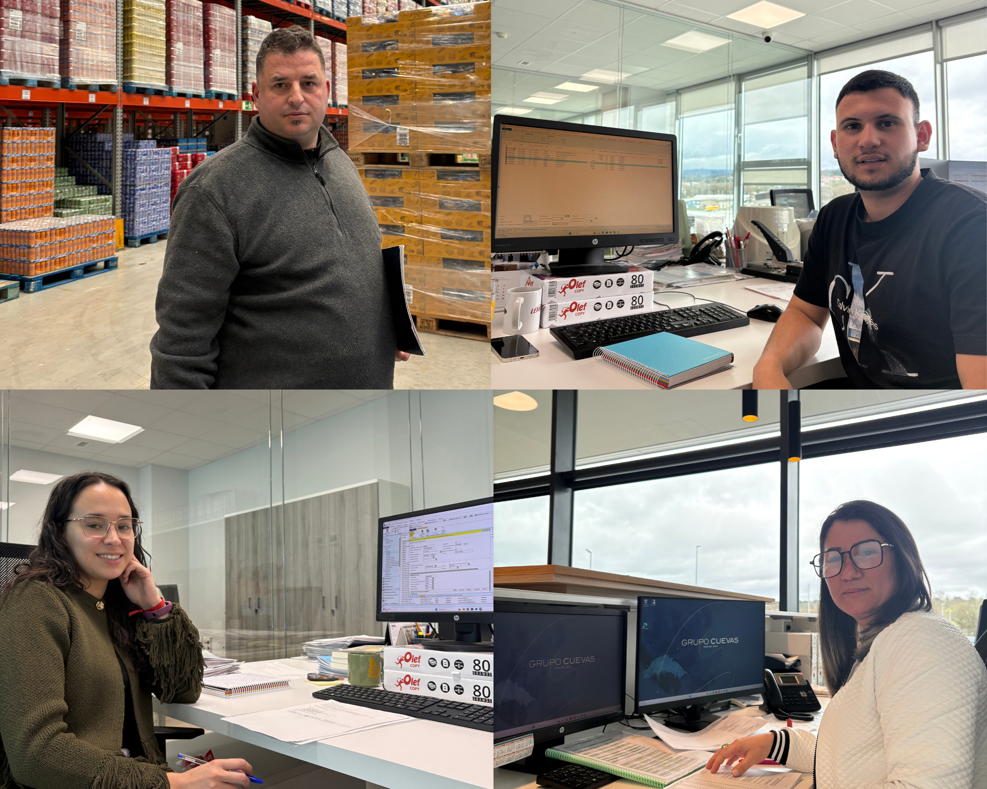 GRUPO CUEVAS DA LA BIENVENIDA A NUEVOS ALUMNOS DE PRÁCTICAS