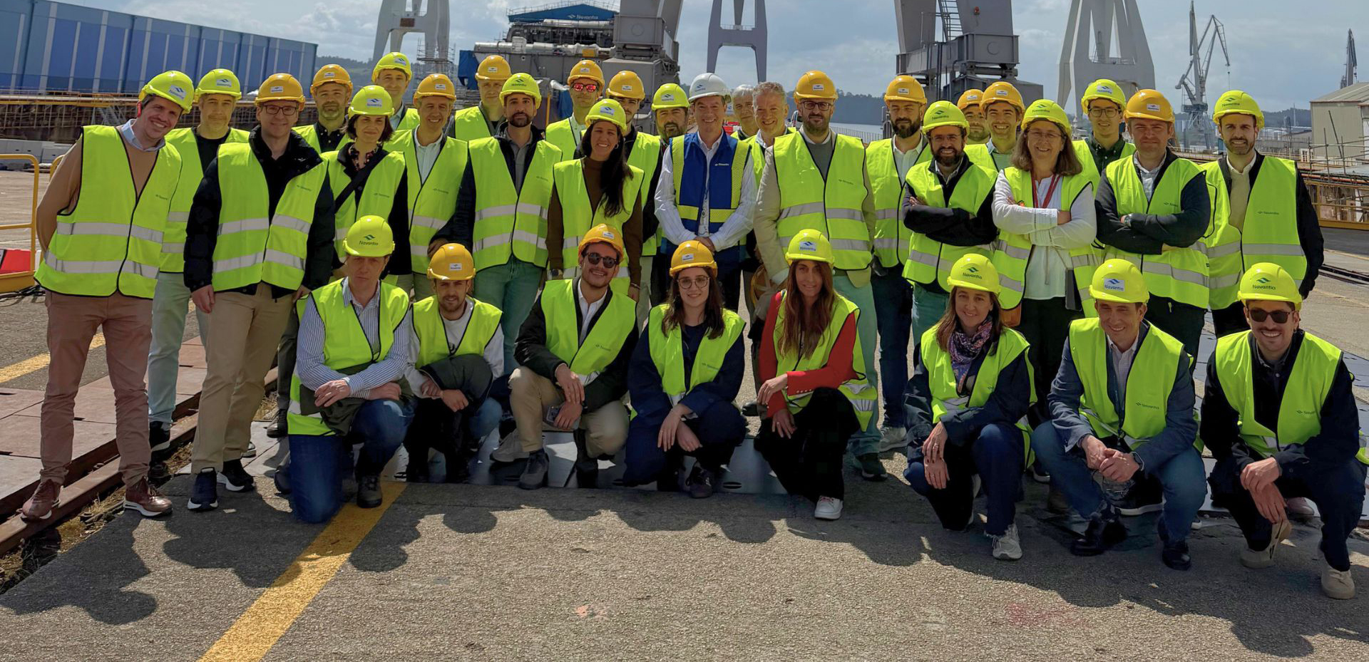 VISITAMOS EL ASTILLEIRO DE NAVANTIA EN FERROL