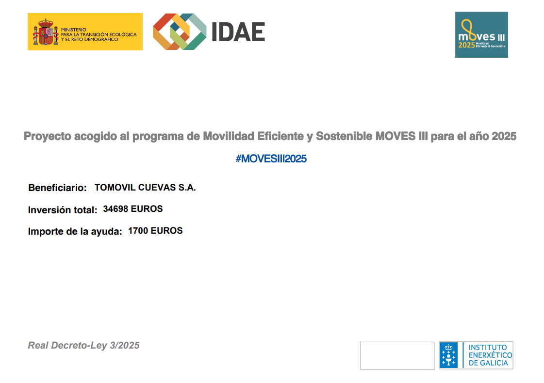 Descripción de Tomovil